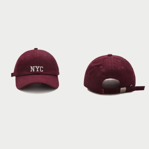 New York City NYC Adjustable Soft Cotton Novelty Cap - MARA Leather