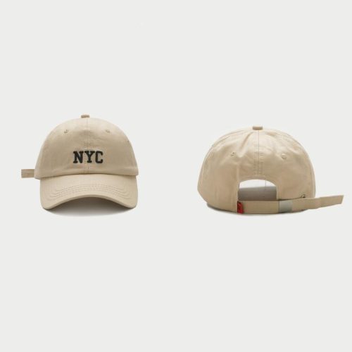 New York City NYC Adjustable Soft Cotton Novelty Cap - MARA Leather