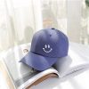 Smiley Face Embroidered Summer Unisex Hat Baseball Cap - MARA Leather